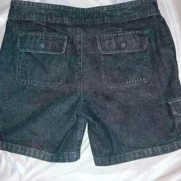 Women's Cabela Casual Jean Shorts With Extra Pockets Made in Macau Size 8 - Picture 8 of 10